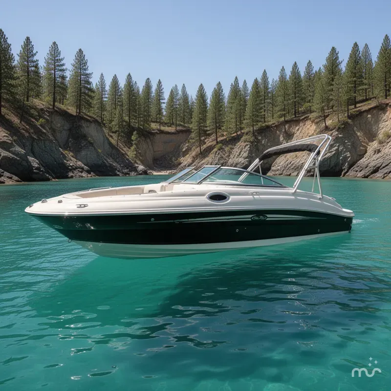 Slide: The Image of Sea Ray 240 Sundeck 2008 - 2