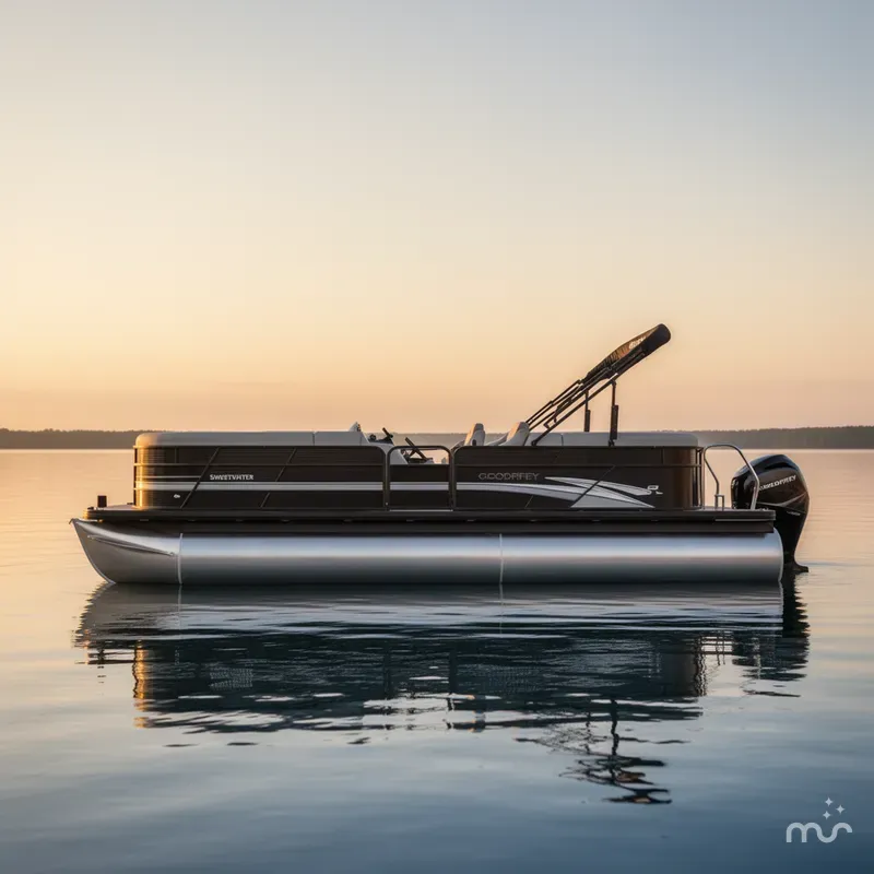 Slide: The Image of Godfrey Sweetwater 2486 SB w/ iMPACT Plus Tritoon Package 2022 - 0