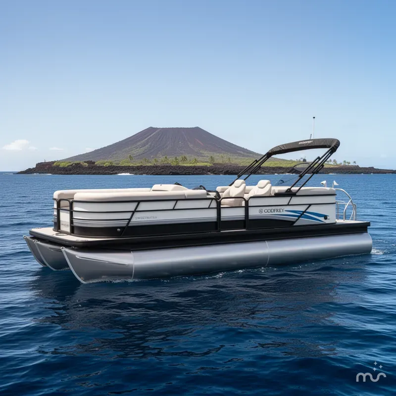 The Image of Godfrey Sweetwater 2486 SB w/ iMPACT Plus Tritoon Package 2023 - 0