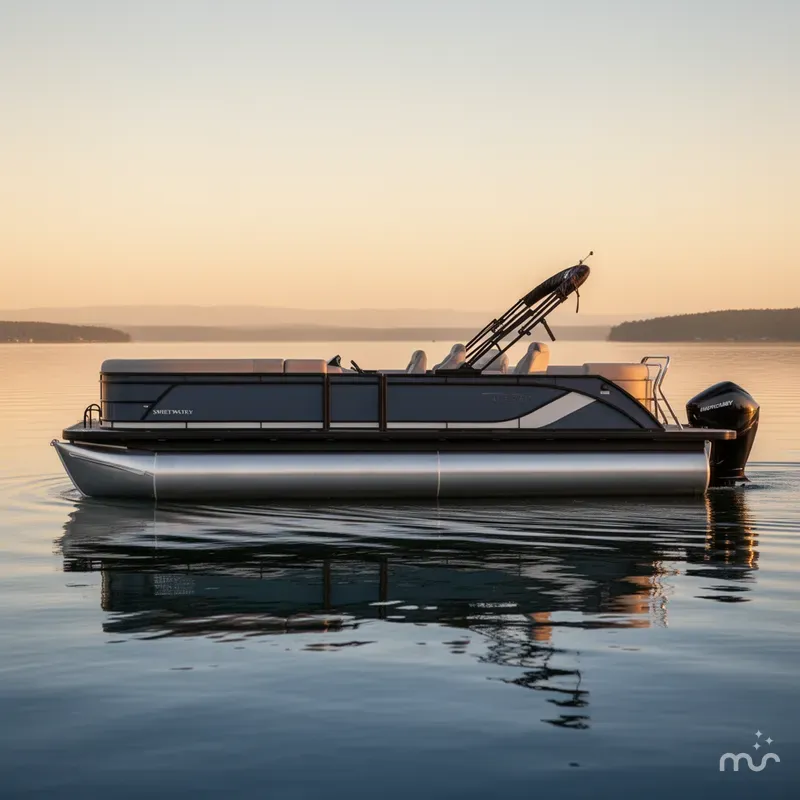 Slide: The Image of Godfrey Sweetwater 2486 QS w/ iMPACT Plus Tritoon Package 2025 - 0