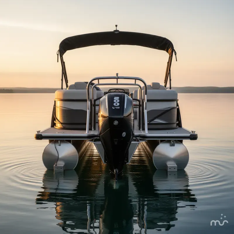 Slide: The Image of Godfrey Sweetwater 2486 QS w/ iMPACT Plus Tritoon Package 2025 - 1