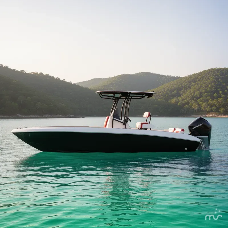 Slide: The Image of Statement Marine SUV 250 Open Center Console 2026 - 2