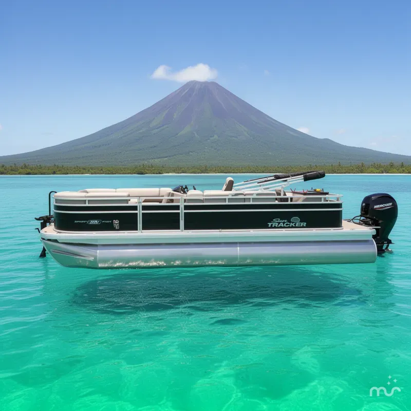 Slide: The Image of Sun Tracker SportFish 22 DLX 2026 - 2