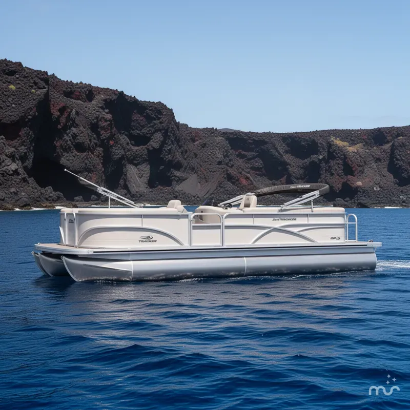 Slide: The Image of Sun Tracker Party Barge 22 XP3 2026 - 2