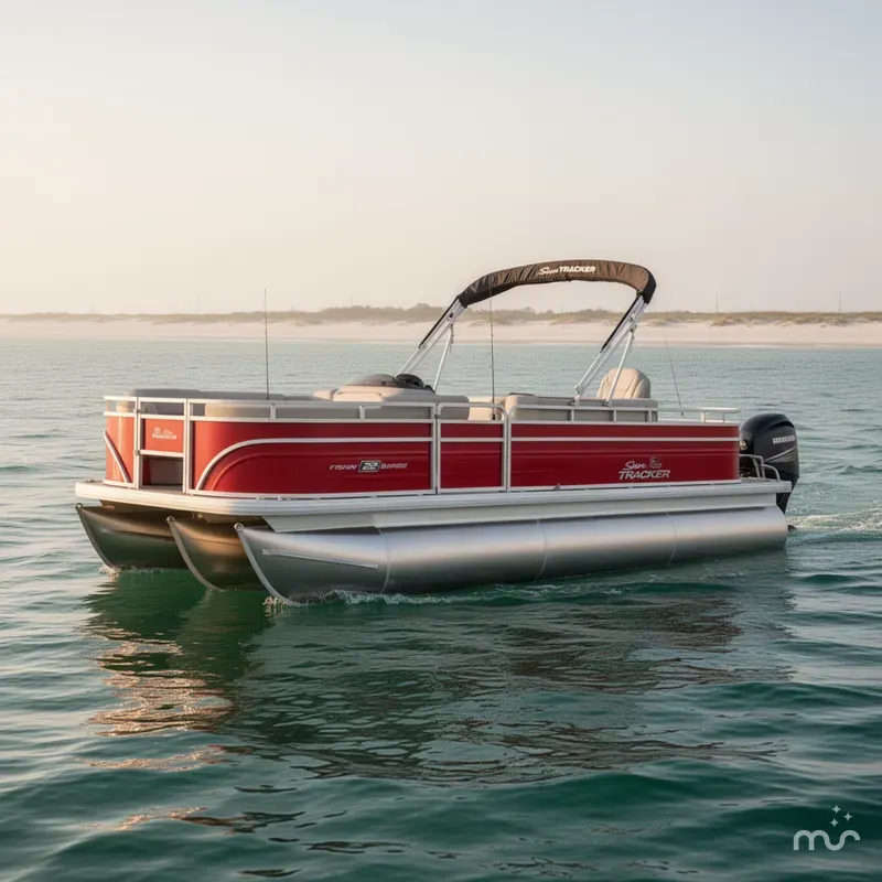 Slide: The Image of Sun Tracker Fishin' Barge 22 XP3 2026 - 0