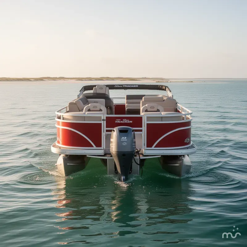 Slide: The Image of Sun Tracker Fishin' Barge 22 XP3 2026 - 2