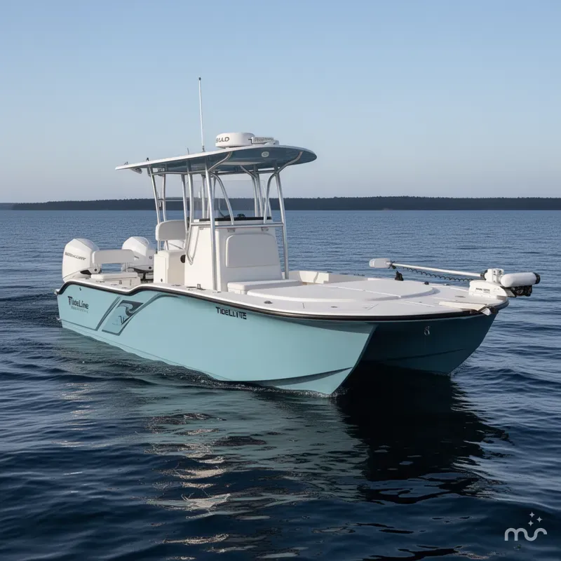 Slide: The Image of TideLine Boats 235 Hybrid 2025 - 0