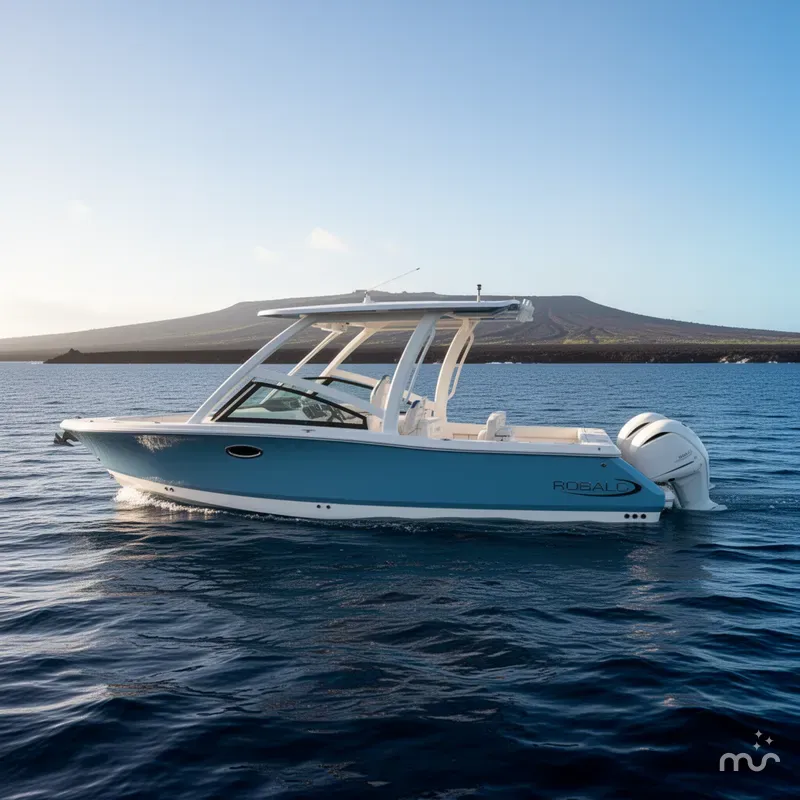Slide: The Image of Robalo R257 Dual Console 2026 - 2