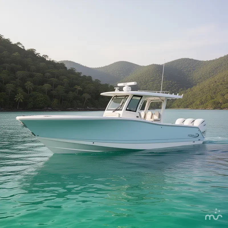 Slide: The Image of Robalo R360 Center Console 2025 - 2