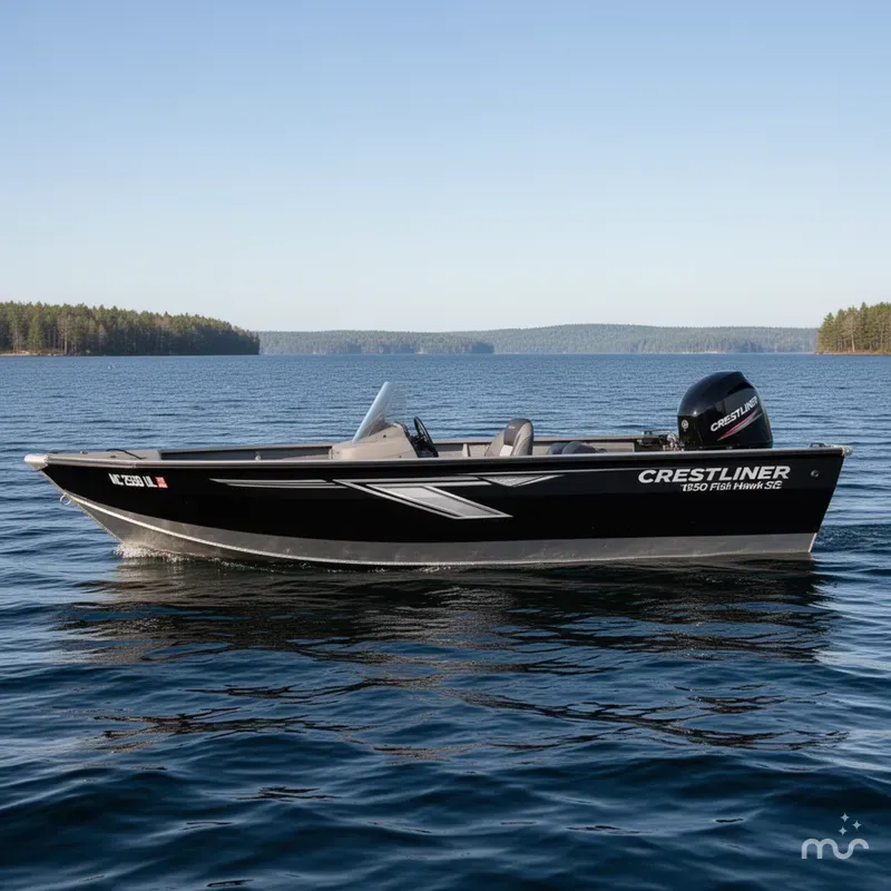 Slide: The Image of Crestliner 1650 Fish Hawk SE SC 2020 - 1
