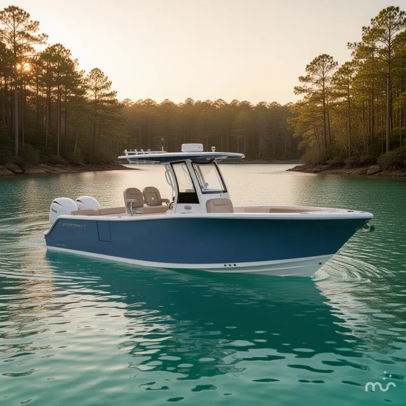 Slide: The Image of Sportsman Heritage 261 Center Console 2026 - 2