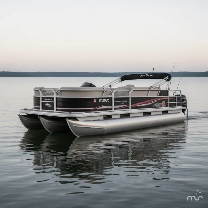 Slide: The Image of Sun Tracker Fishin' Barge 22 DLX 2012 - 0