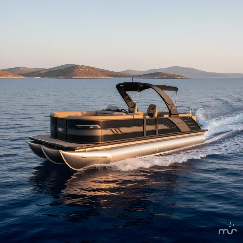 Slide: The Image of Bentley Pontoons Elite 253 Admiral 2025 - 4