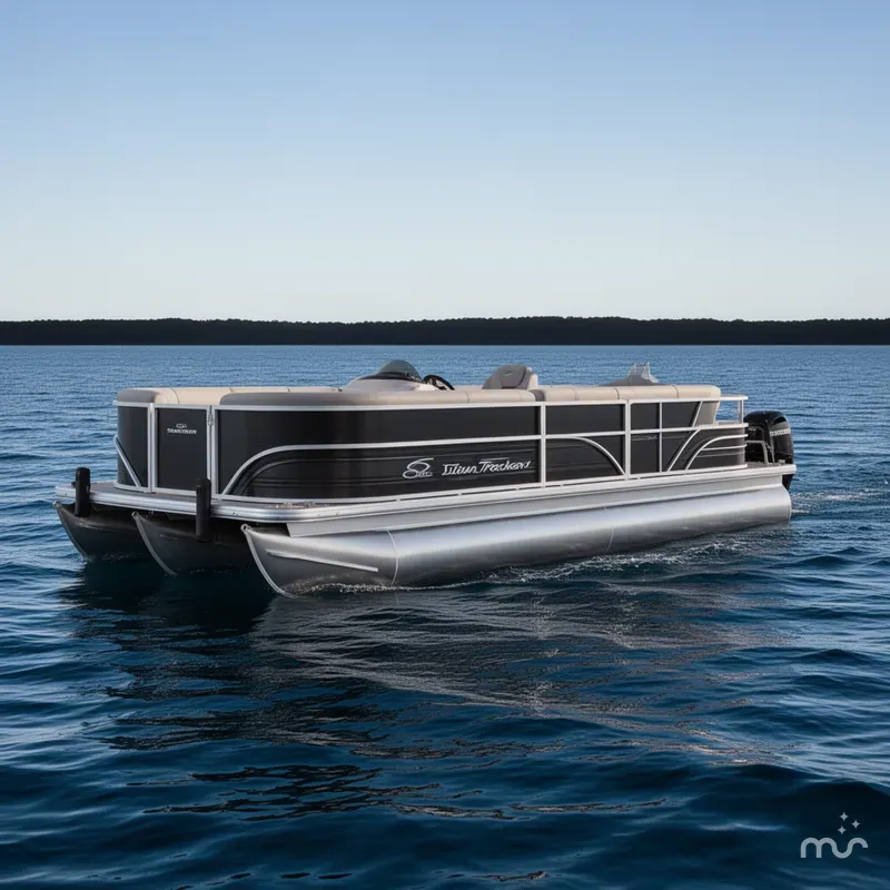 Slide: The Image of Sun Tracker Party Barge 20 DLX 2026 - 0