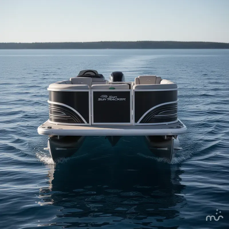 Slide: The Image of Sun Tracker Party Barge 20 DLX 2026 - 1