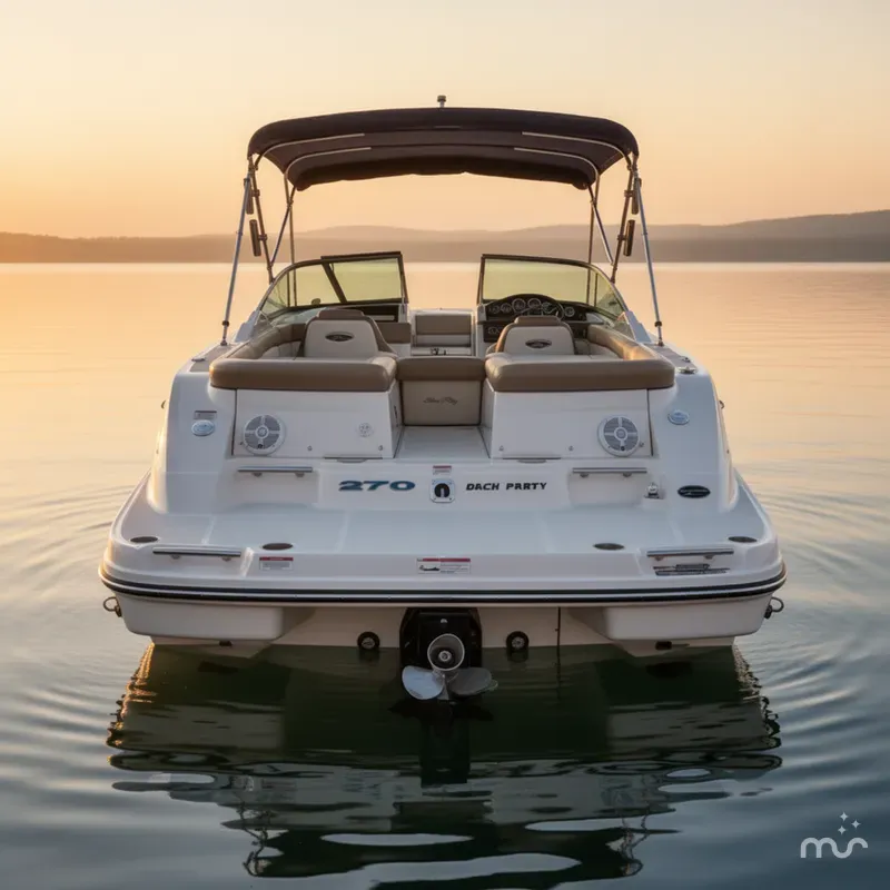 Slide: The Image of Sea Ray 270 SLX 2011 - 2