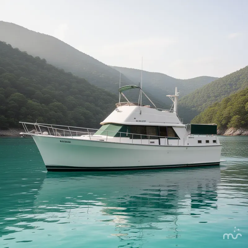 Slide: The Image of Mainship 40 Double Cabin 1988 - 2