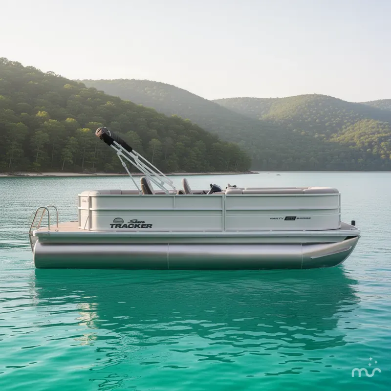 The Image of Sun Tracker Party Barge 20 DLX 2026 - 0