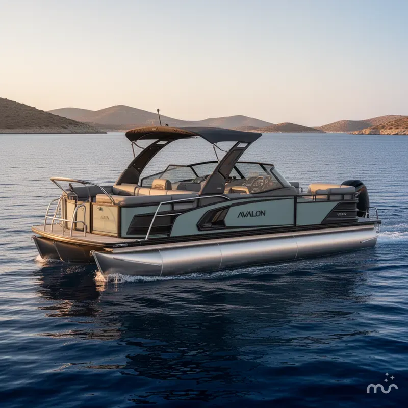 The Image of Avalon 2585 Excalibur LTD,Quad Lounger, Windshield, Tri Toon, High Performance, Mercury 400hp V-10 Verado 2026 - 0