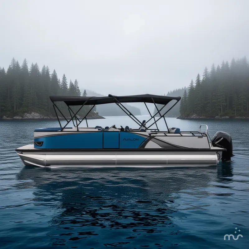 Slide: The Image of Avalon 2585 LSZ Entertainer / Swing back, Tri Toon, High Performance 2026 - 2