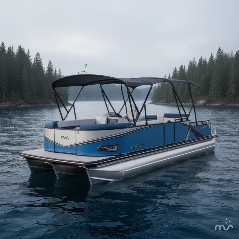 Slide: The Image of Avalon 2585 LSZ Entertainer / Swing back, Tri Toon, High Performance 2026 - 3