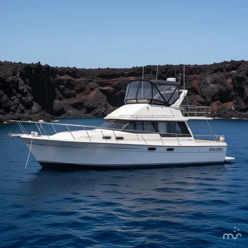 Slide: The Image of Bayliner 3288 Motoryacht 1995 - 2