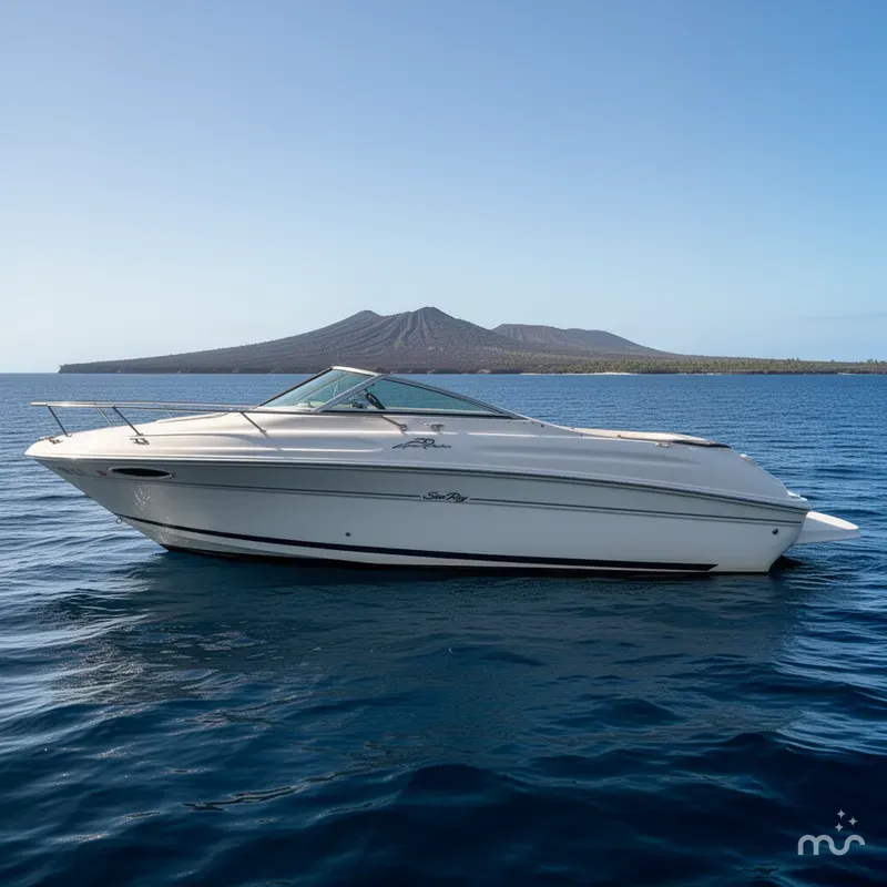 Slide: The Image of Sea Ray 215 Express Cruiser 1997 - 2