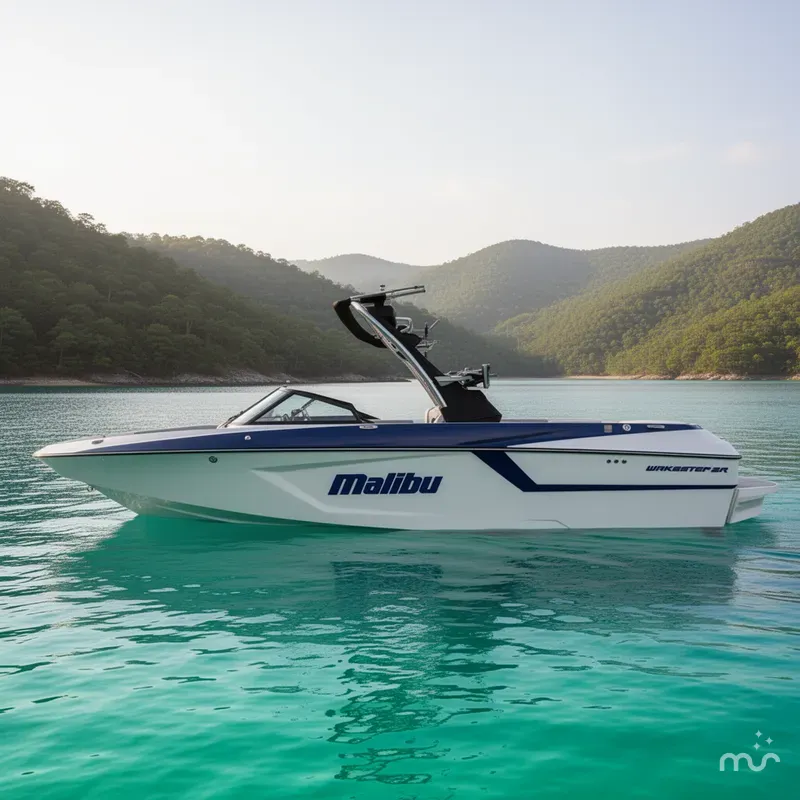 Slide: The Image of Malibu Wakesetter 24 MXZ 2023 - 2