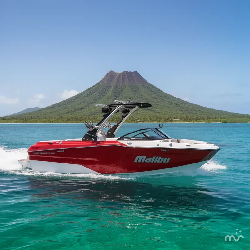 Slide: The Image of Malibu Wakesetter 22MXZ 2025 - 2