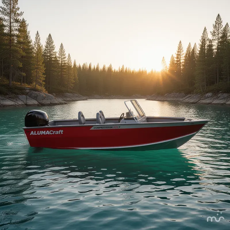Slide: The Image of Alumacraft Competitor 175X Side Console 2026 - 2