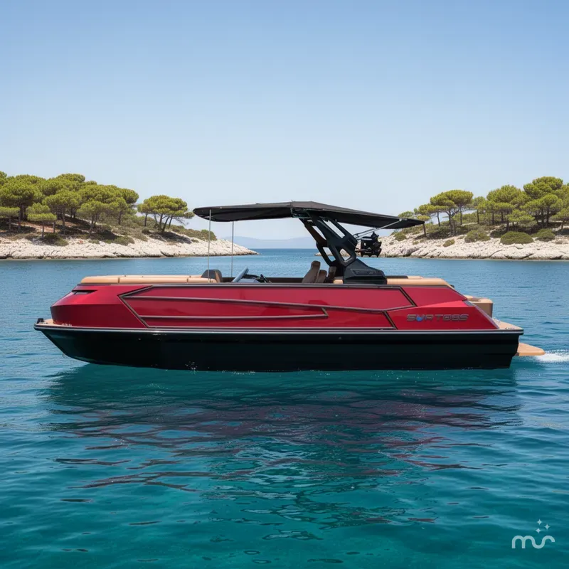 Slide: The Image of Montara SURF BOSS EVO SL 25' 2026 - 2