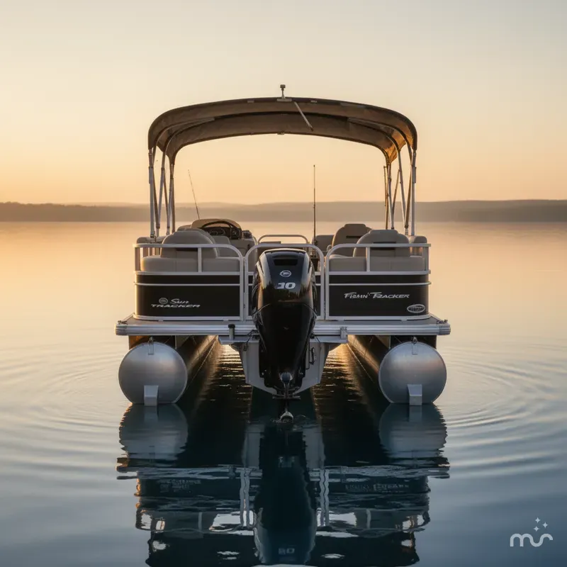 Slide: The Image of Sun Tracker Fishin' Barge 20 DLX 2017 - 2