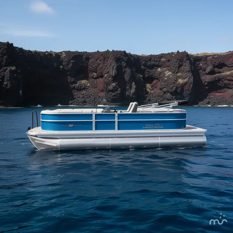 Slide: The Image of Sun Tracker Party Barge 22 XP3 2026 - 2