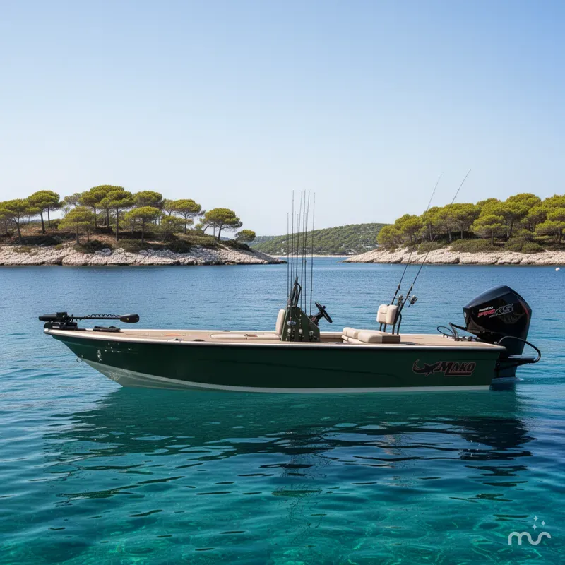 Slide: The Image of Mako 18 Pro Skiff Backwater Edition 2026 - 2