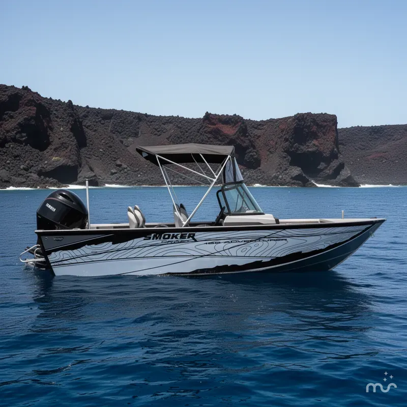 Slide: The Image of Smoker Craft Adventurer 188 DC 2026 - 2