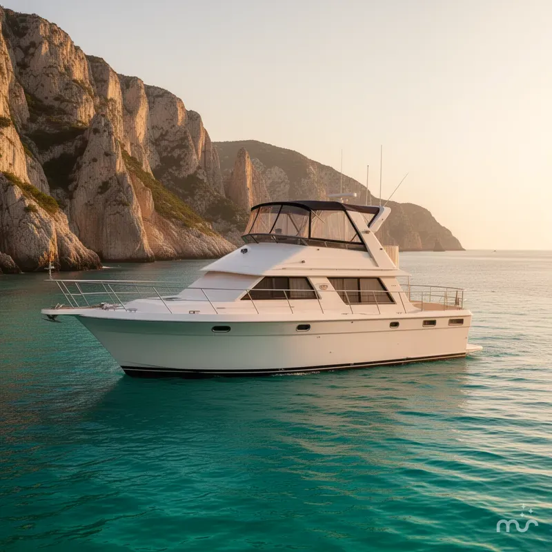 The Image of Carver Yachts 42 Aft Cabin Motor Yacht 1986 - 0