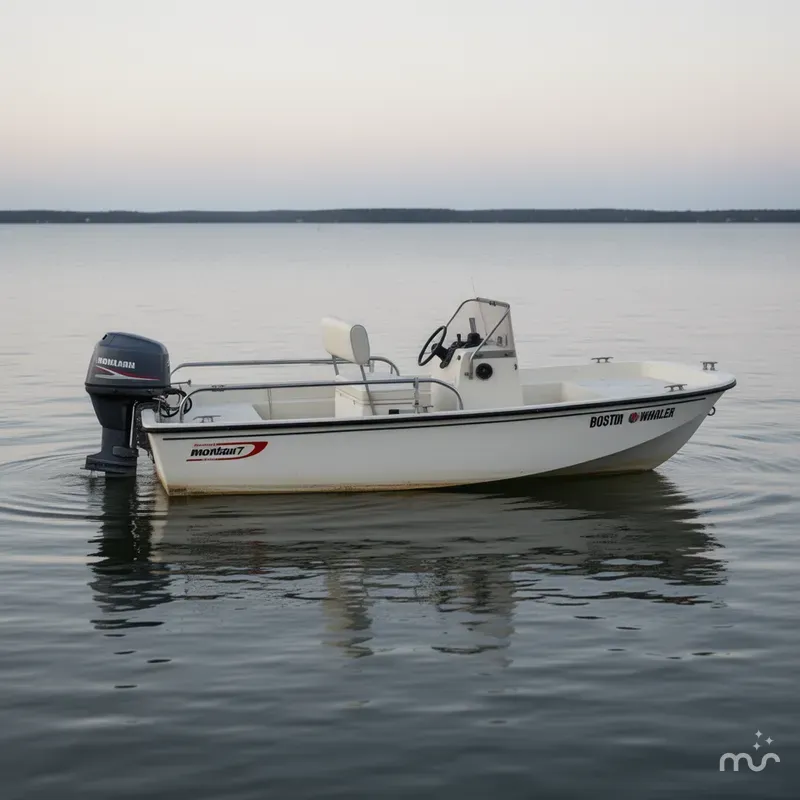 Slide: The Image of Boston Whaler 17 Montauk 1973 - 0