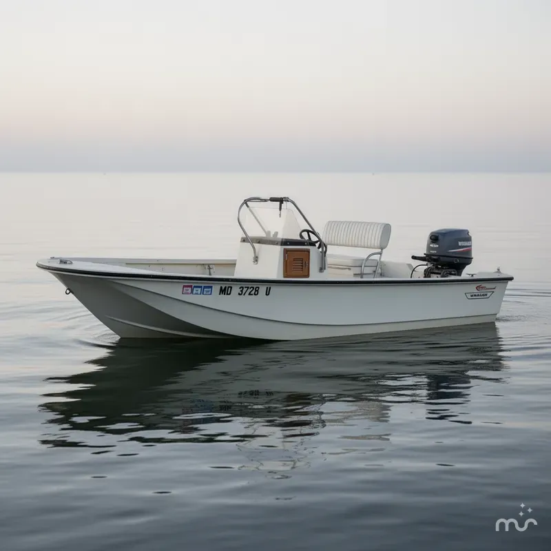 Slide: The Image of Boston Whaler 17 Montauk 1973 - 1