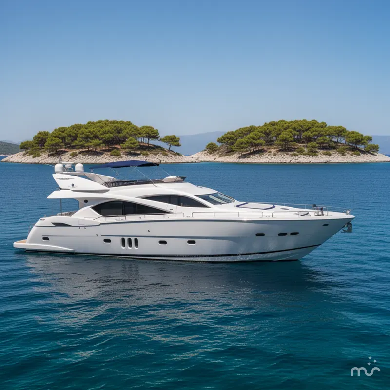 Slide: The Image of Sunseeker 82 Yacht 2003 - 2