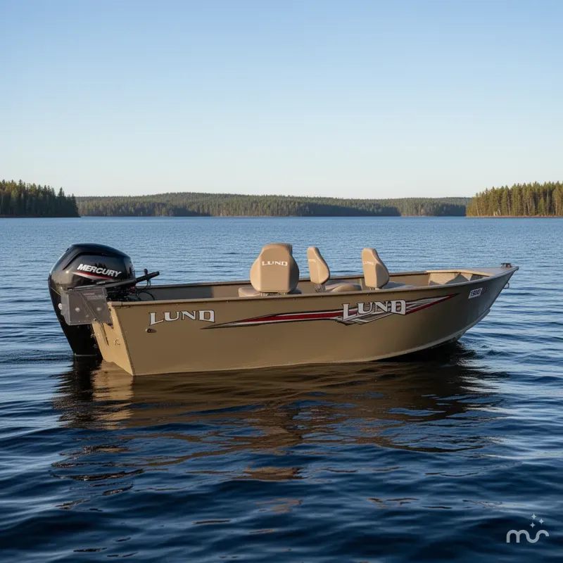 Slide: The Image of Lund 1800 Alaskan Tiller 2022 - 0