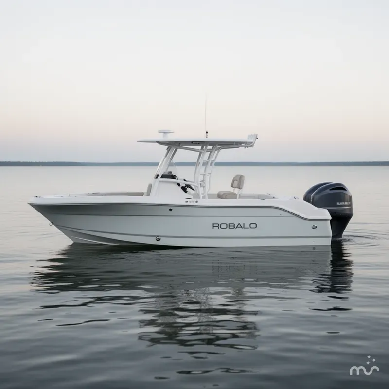 Slide: The Image of Robalo Center Console R160 In Stock Trailer included 2026 - 1