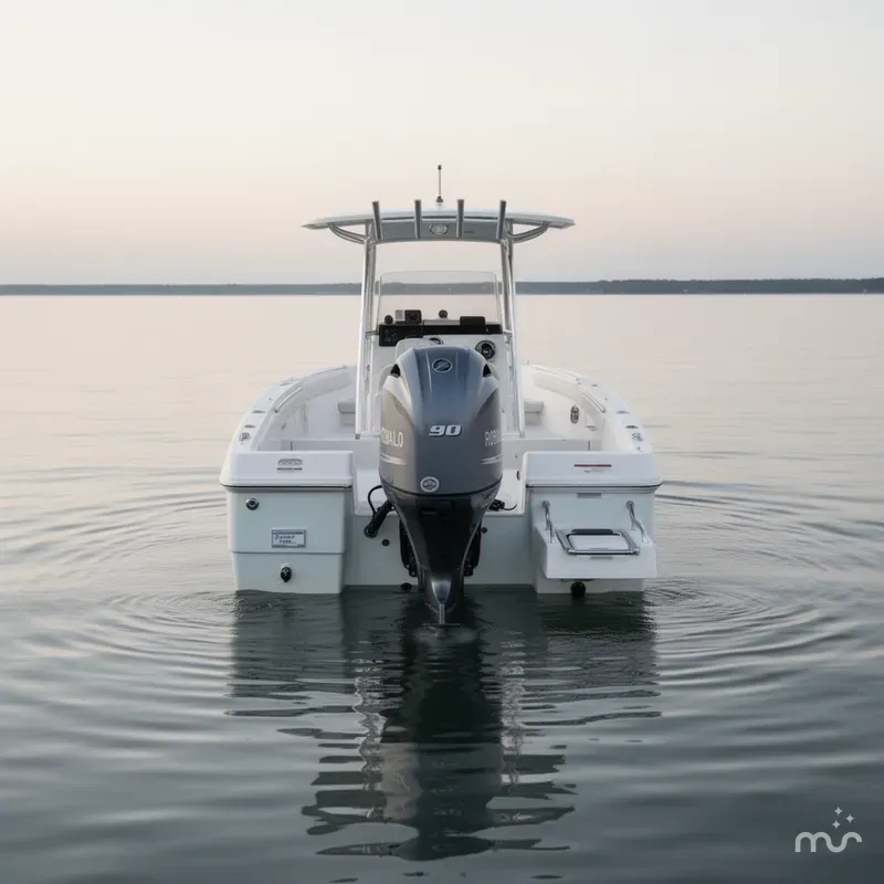 Slide: The Image of Robalo Center Console R160 In Stock Trailer included 2026 - 2
