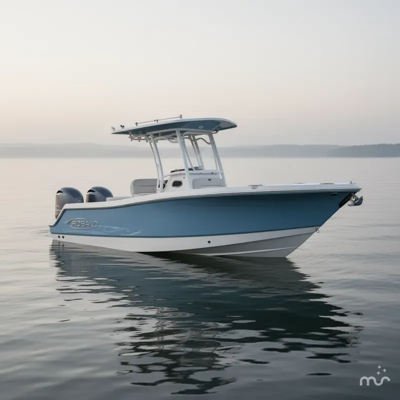 Slide: The Image of Robalo Center Console R230 In Stock Trailer Included 2026 - 0
