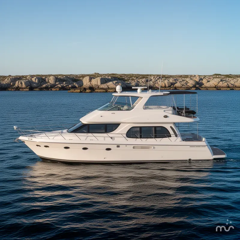 Slide: The Image of Carver Yachts 560 Voyager 2005 - 2