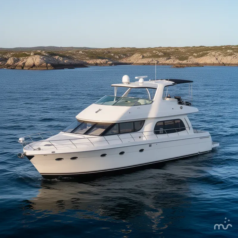Slide: The Image of Carver Yachts 560 Voyager 2005 - 4