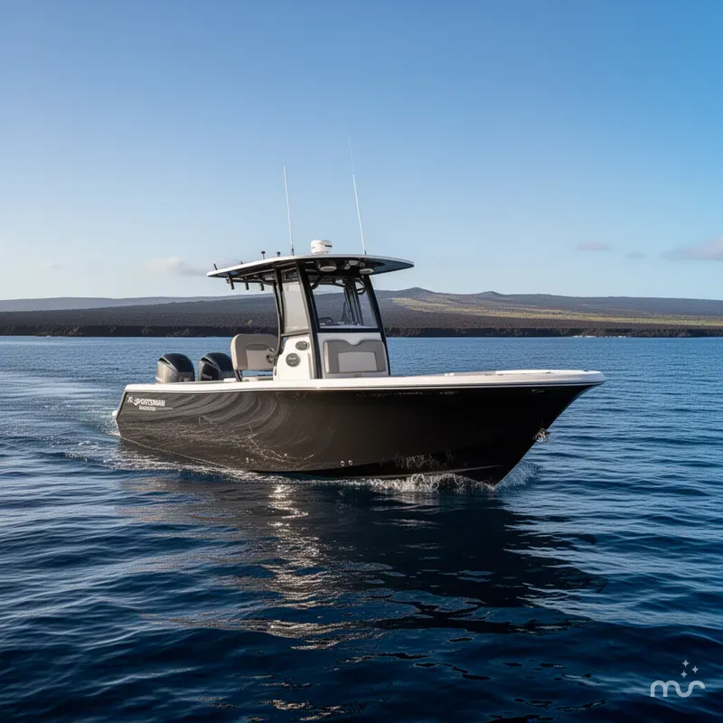 Slide: The Image of Sportsman Masters 267OE Bay Boat 2025 - 4