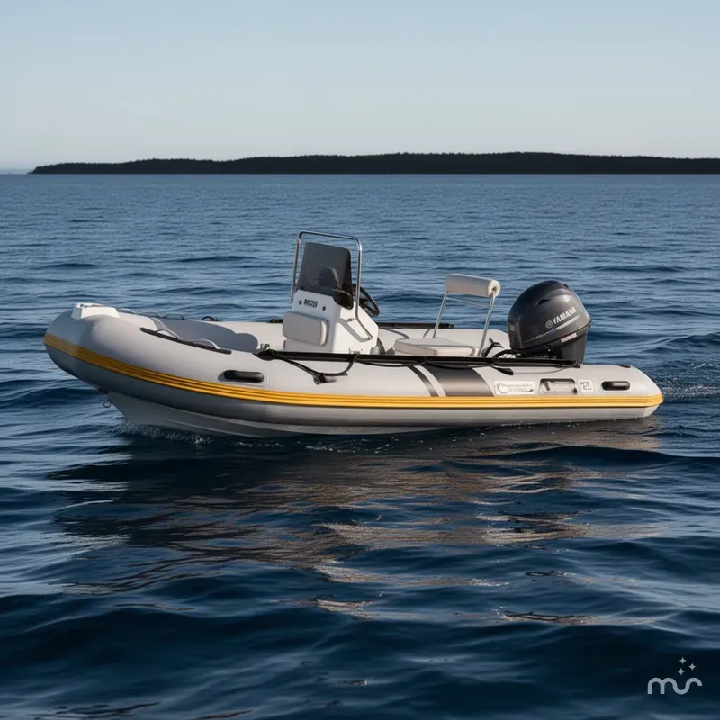 Slide: The Image of North Atlantic Inflatables RIB420 2018 - 0