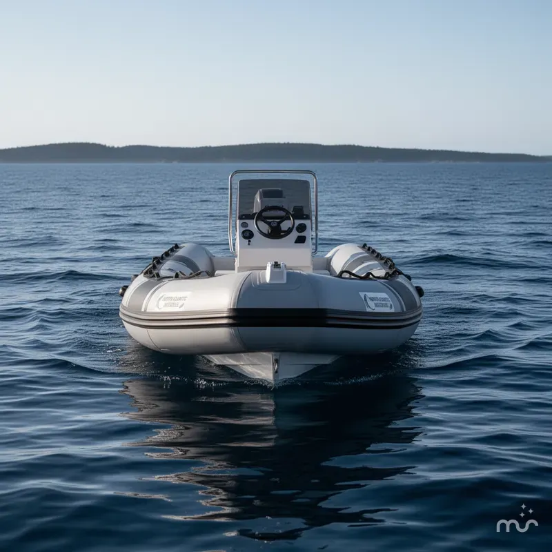 Slide: The Image of North Atlantic Inflatables RIB420 2018 - 2