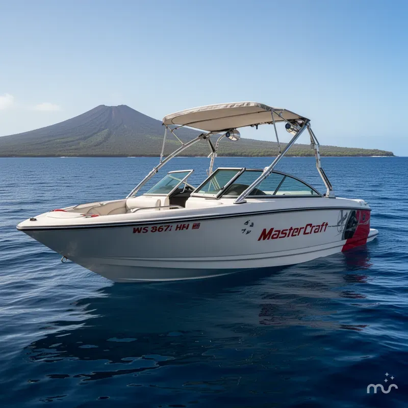 Slide: The Image of MasterCraft MariStar 215 2008 - 2