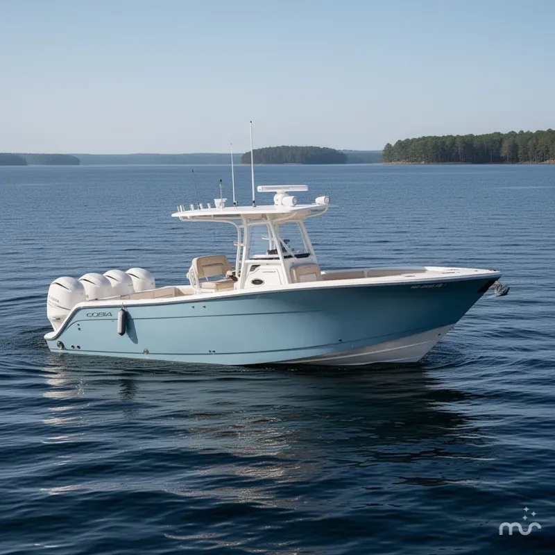 Slide: The Image of Cobia 350 Center Console 2021 - 2